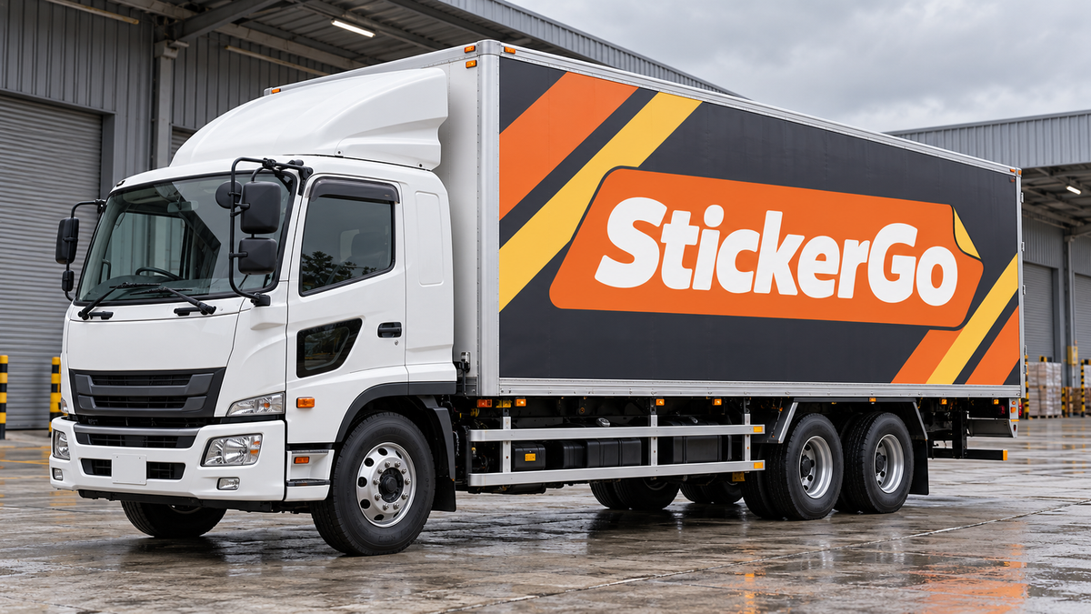 Pakej sticker lori Size XL — StickerGo
